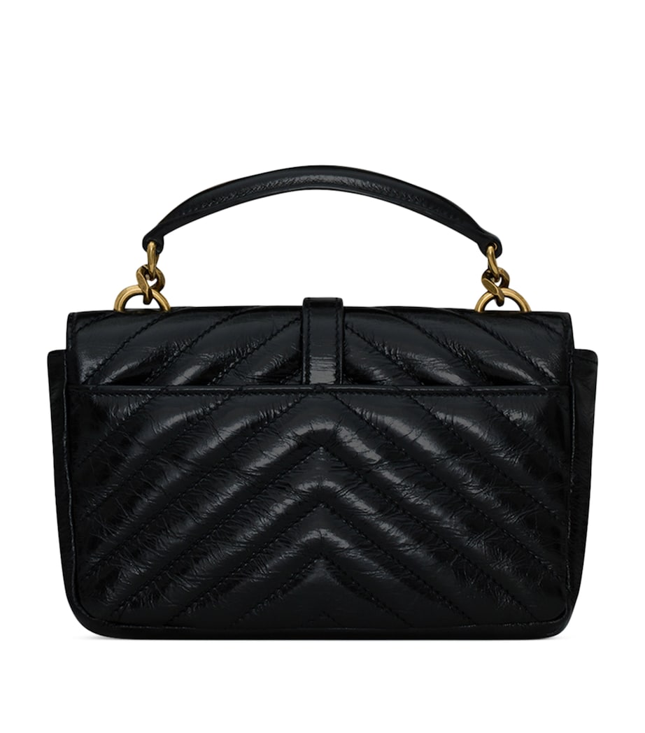 Saint Laurent Mini College matelassé shoulder bag (British brand)