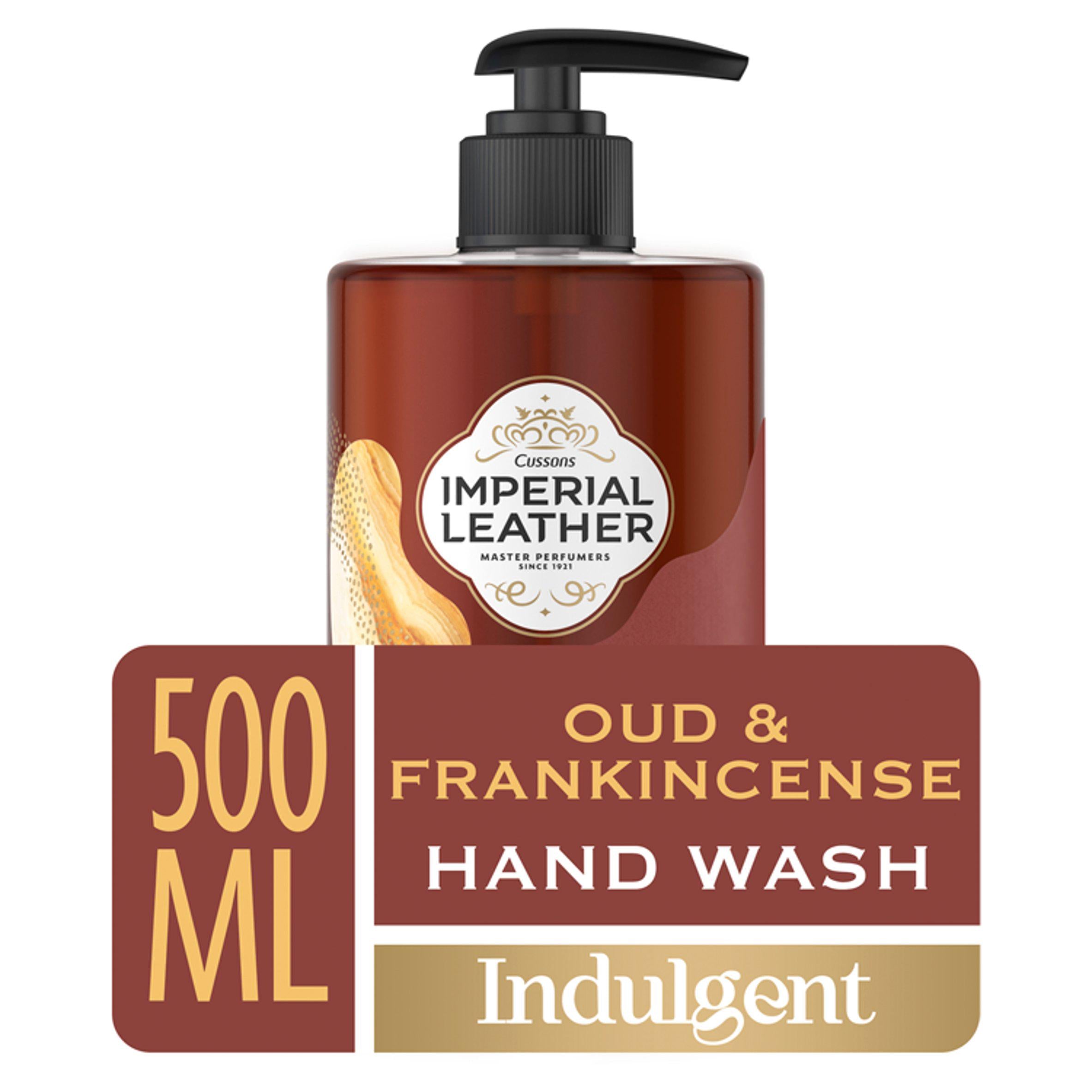 Imperial Leather Indulgent Hand Wash Antibacterial Oud & Frankincense 500ml GOODS Sainsburys   