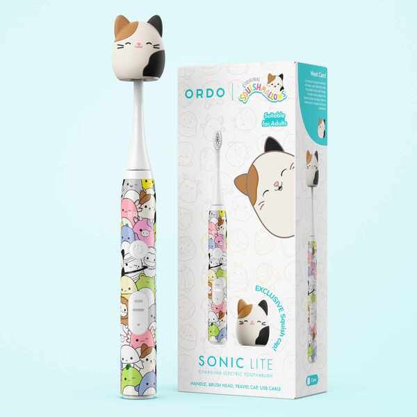 Ordo Squishmallows Sonic Lite electric toothbrush, imported from the UK