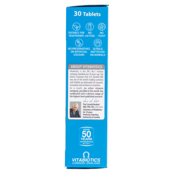 Vitabiotics Ultra Calcium Tablets 30 Count (British brand)