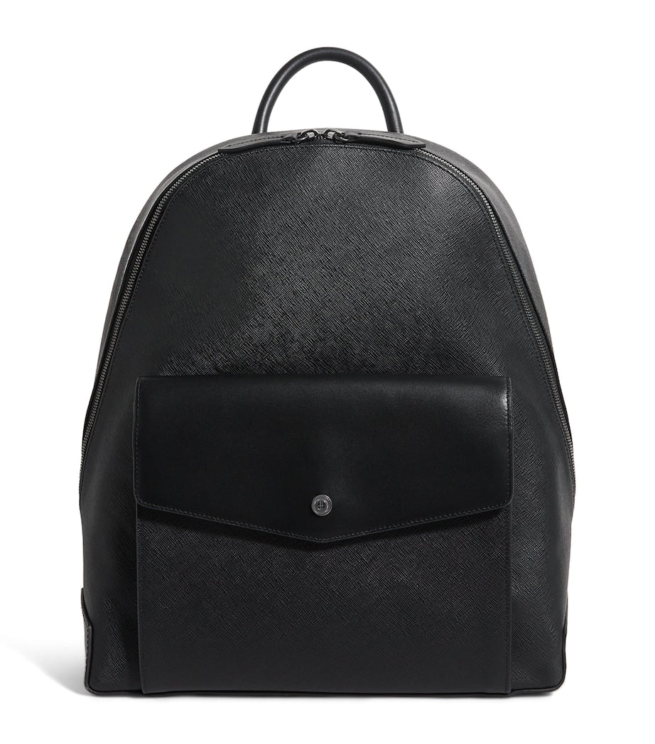 Harrods Saffiano leather backpack day bag, UK version