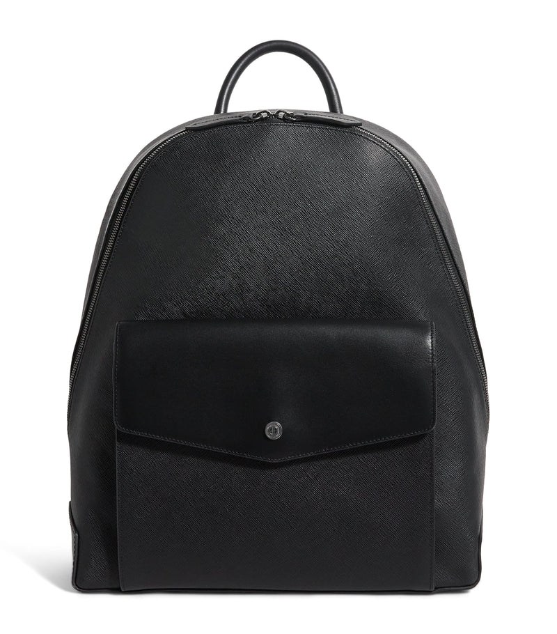 Harrods Saffiano leather backpack day bag, UK version