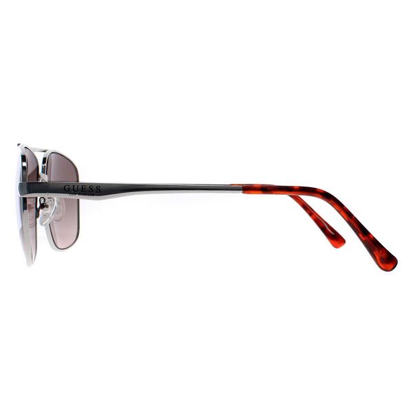 Guess GF0211 silver aviator sunglasses (British brand)