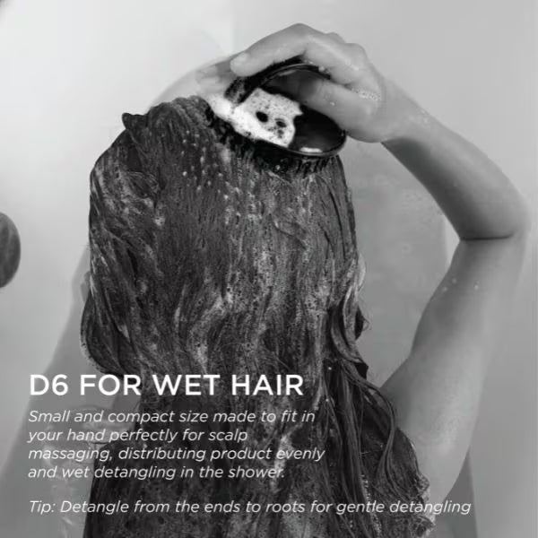 Denman D6 Shampoo Massage Brush - British product