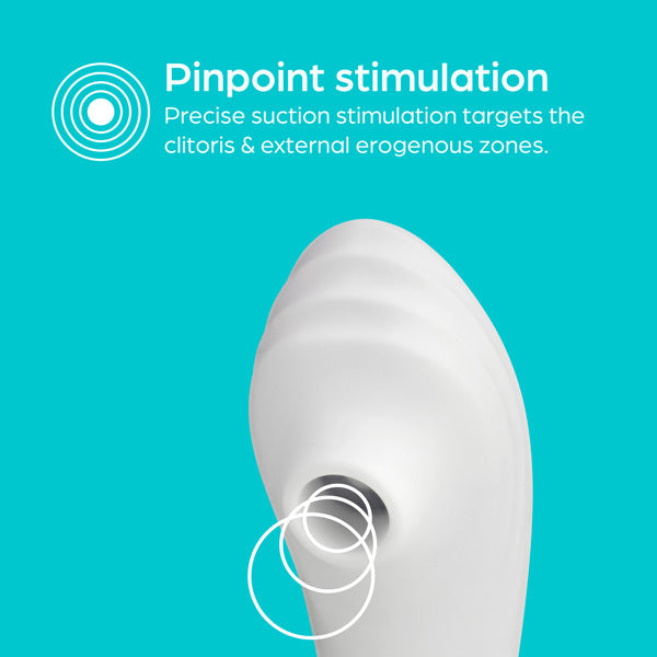 So Divine Pearl Vibe G-spot Suction Stimulator White GOODS Superdrug   