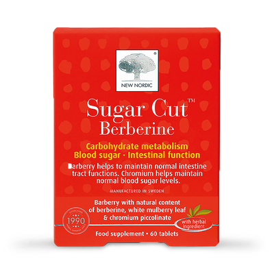 Holland & Barrett New Nordic Sugar Cut Berberine 60 Tablets Blood Glucose Support Supplement- Buy online at McGrocer