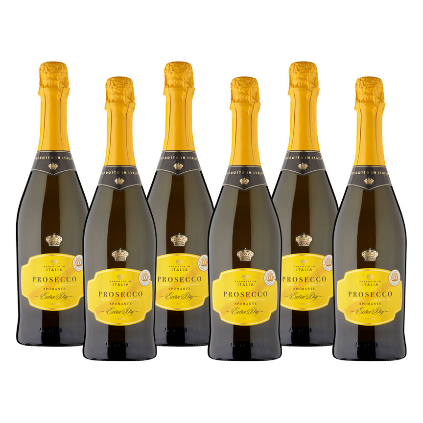 Prosecco Spumante Extra Dry x6 Bundle GOODS ASDA   