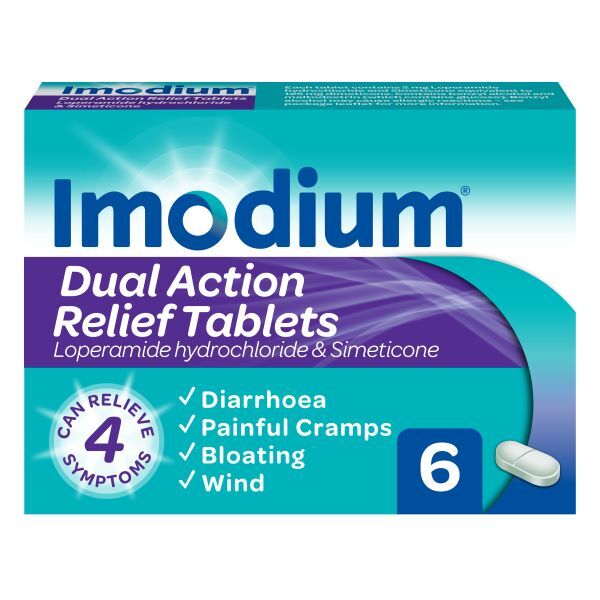 Imodium Dual Action 6'S GOODS Superdrug   