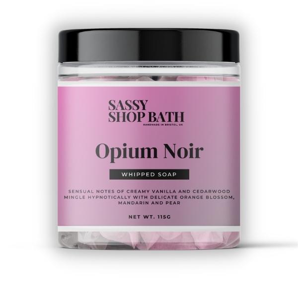 Sassy Shop Wax  Opium Noir Whipped Soap 115g