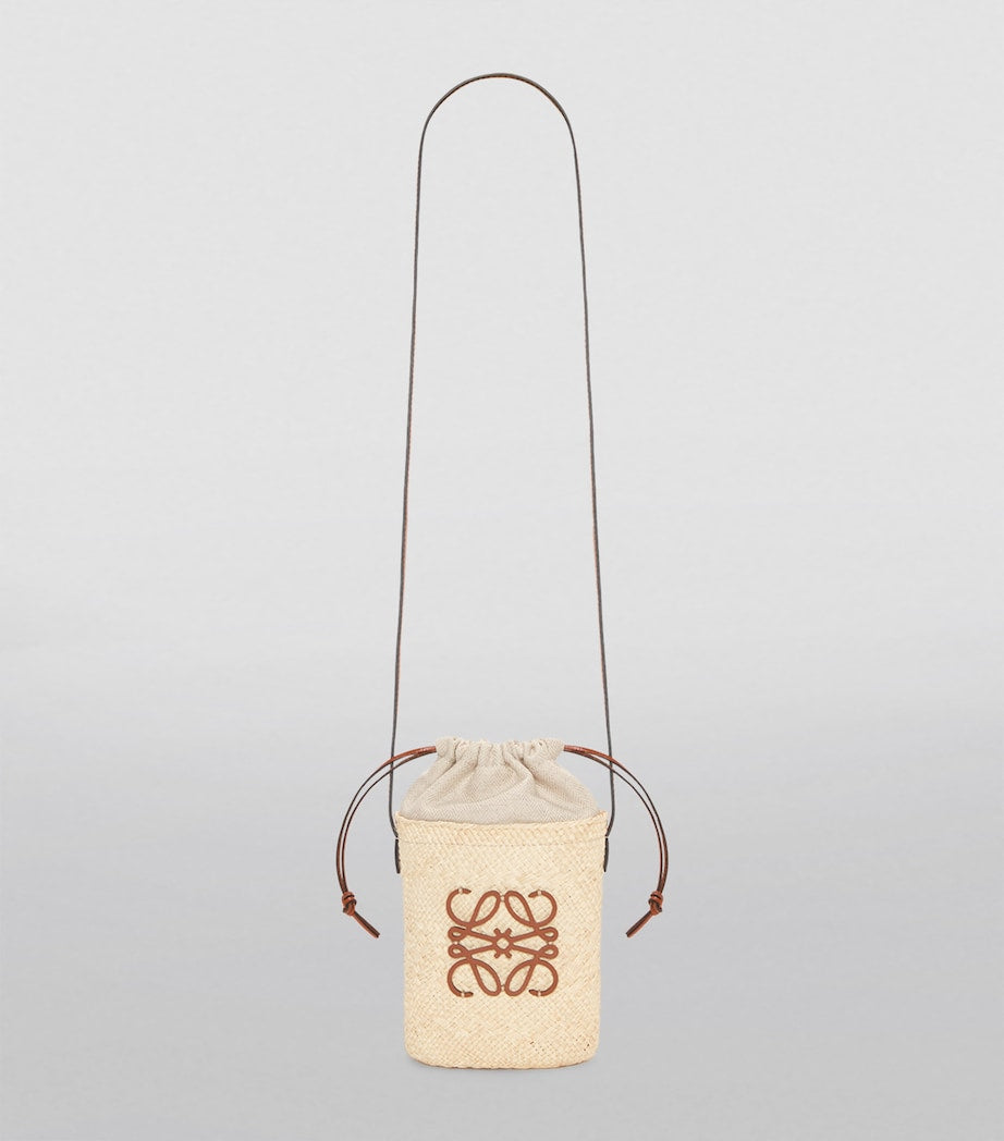 LOEWE Paula's Ibiza straw bucket bag, UK version