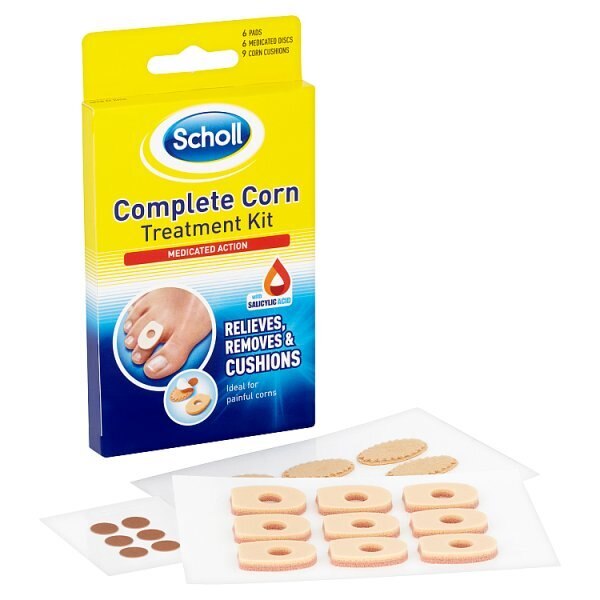 Scholl Corn Removal Complete Treatment Cushions & Plasters GOODS Superdrug   