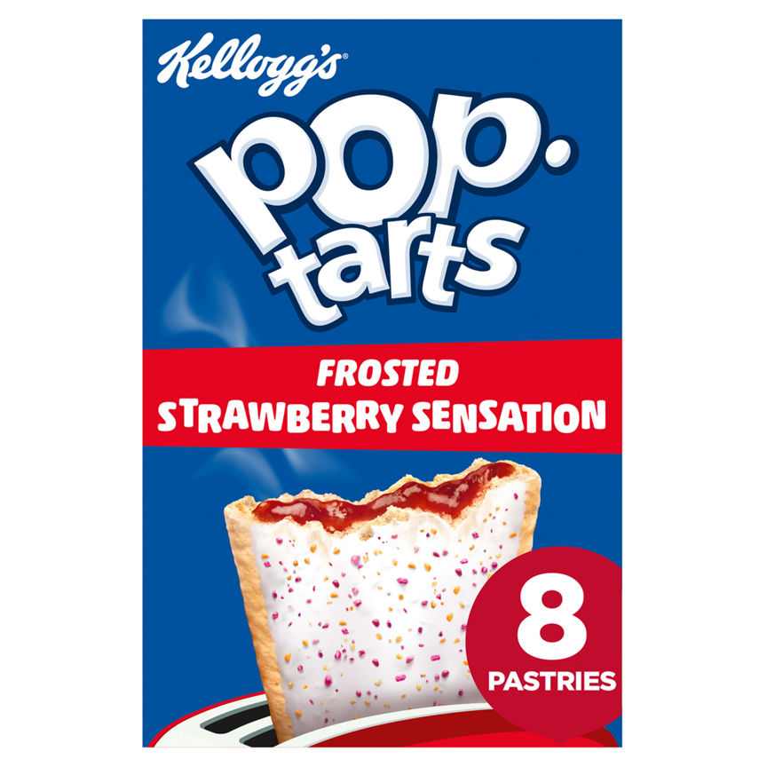 Kellogg's Pop-Tarts Strawberry Sensation Pastry Snack