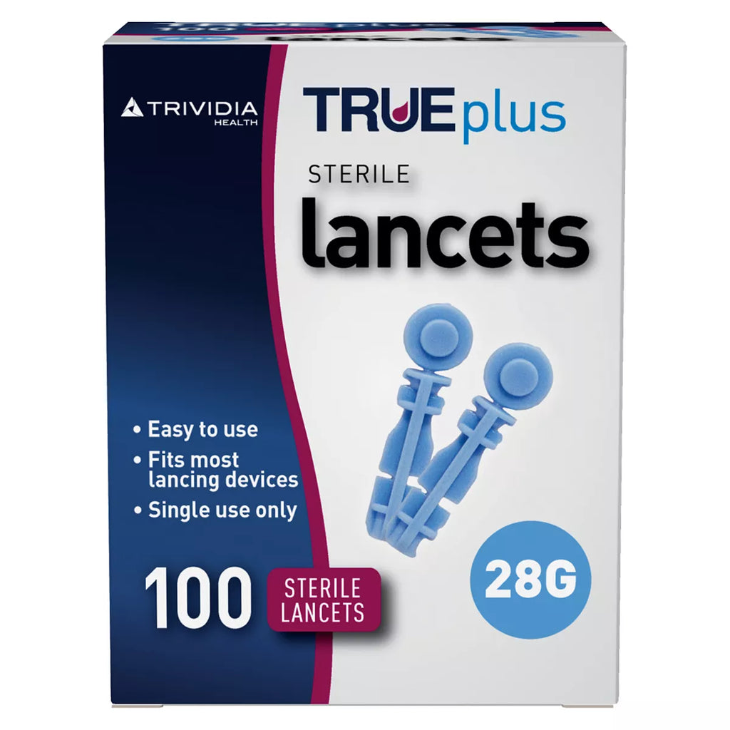 Trueplus Sterile Lancets 28 Gauge - 100 Lancets