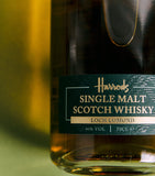 Harrods Highland Single Malt Scotch Whisky 70cl, UK version