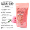 Rio Go Smooth hard wax beads rose 500g 2 pack, UK version