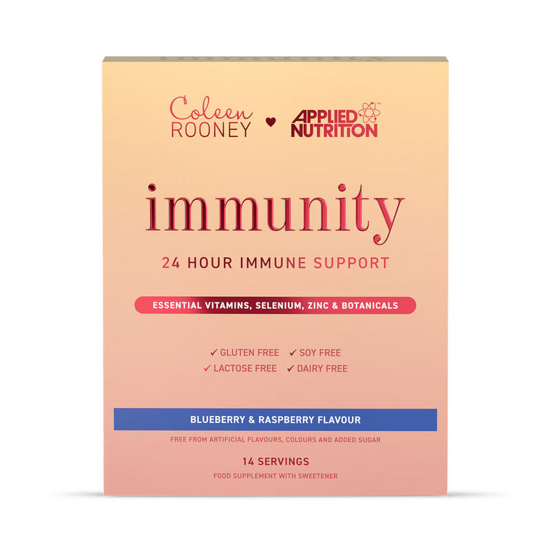 Applied Nutrition Immunity Support Powder Sticks Blueberry and Raspberry Flavor 14 x 5g Sachets - British product