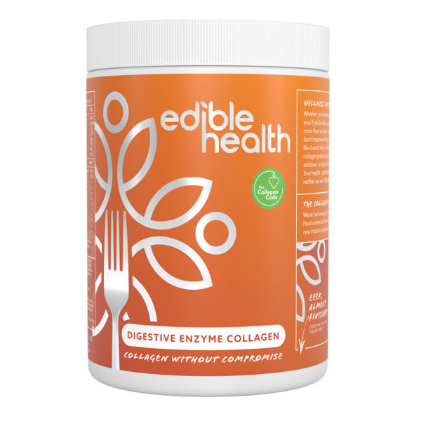 Edible Health Digestive Enzyme  Collagen Powder 375g Tub GOODS Superdrug   