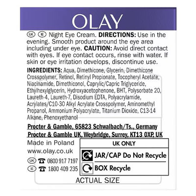 Olay Regenerist Retinol24 Nacht Augencreme 15 ml