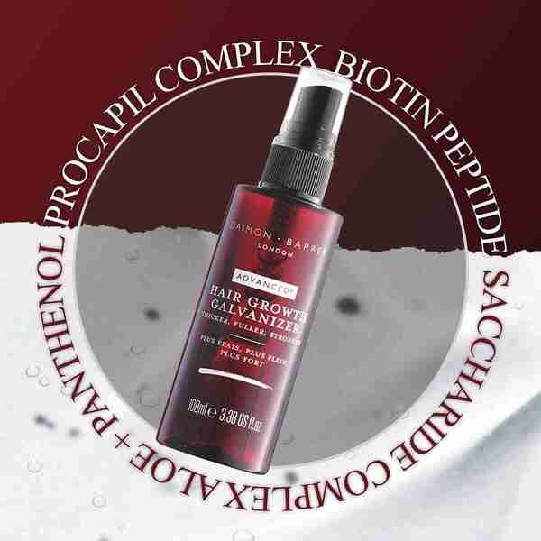 Daimon Barber hair growth galvanizer spray 100ml (British brand)