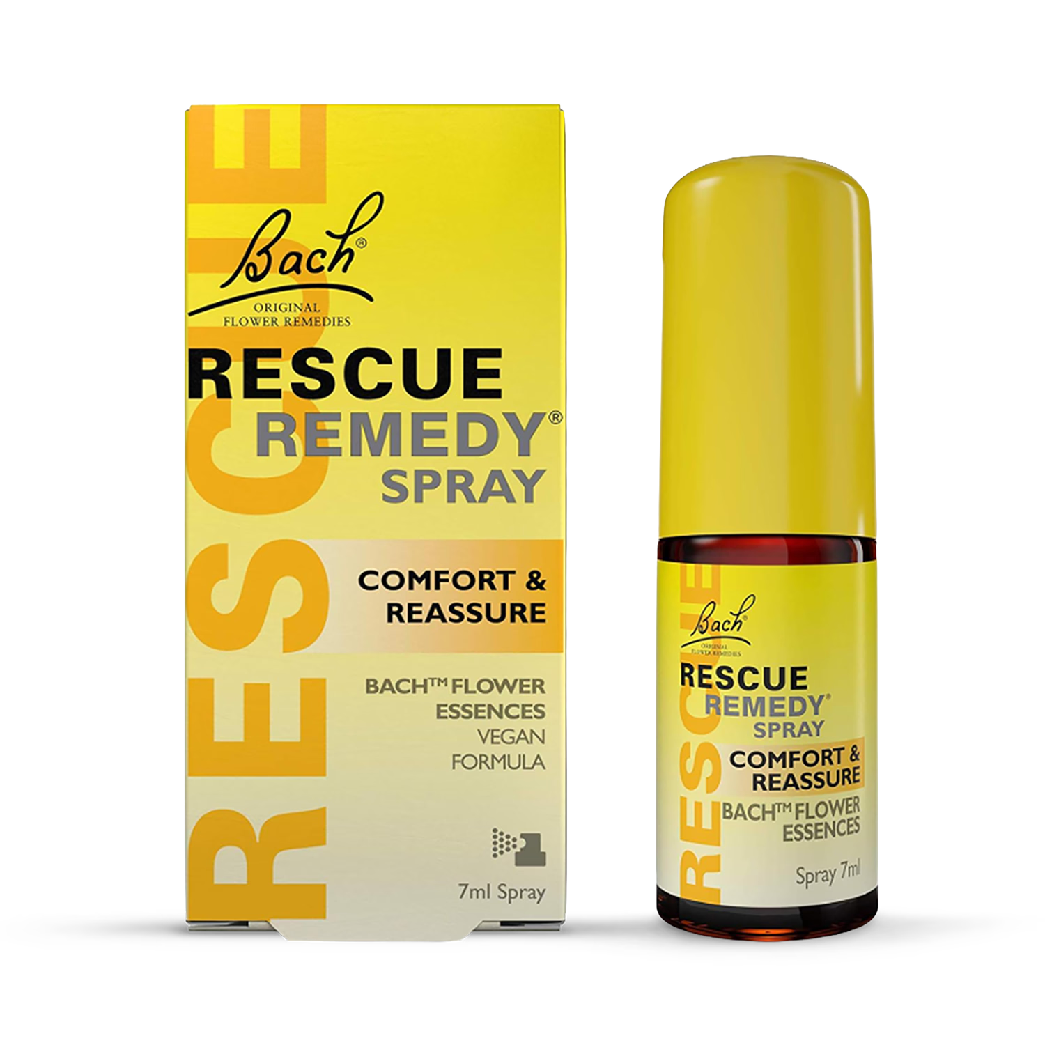 Nelsons Rescue Remedy Spray 7ml bottle with flower essences (British brand)
