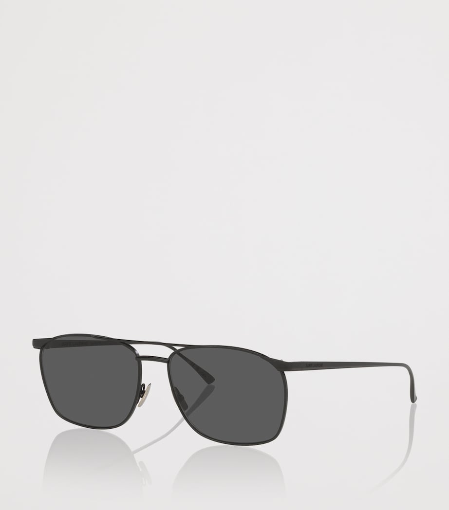 Saint Laurent Metal Pilot sunglasses, UK version