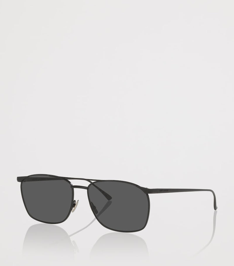 Saint Laurent Metal Pilot sunglasses, UK version