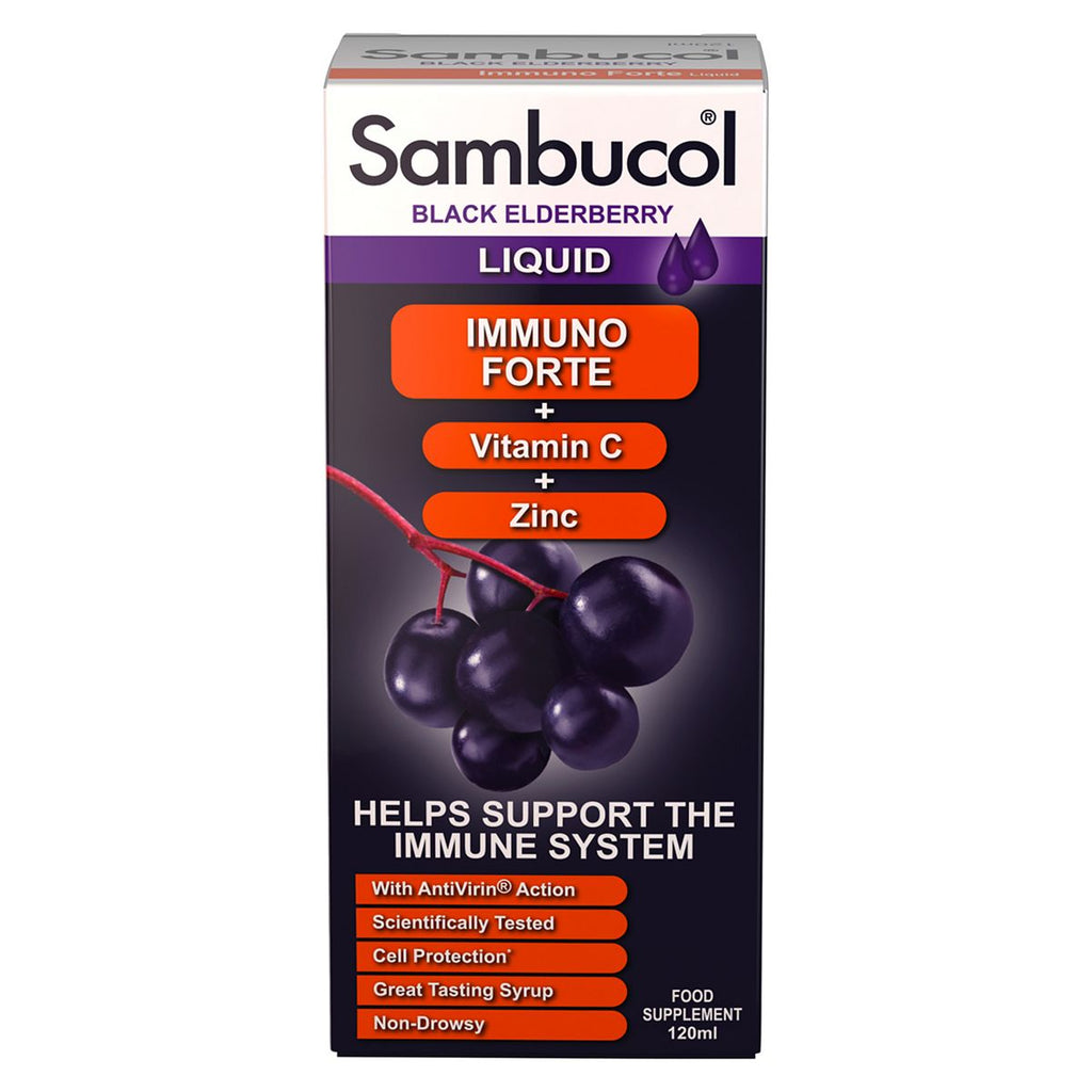 Sambucol Liquid Extract Immuno Forte Formula - 120 ml