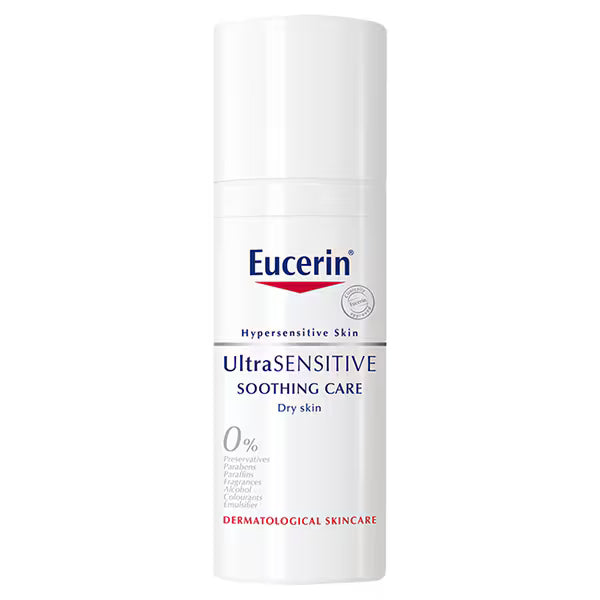 Eucerin Soothing Care Cream Dry Skin 50ml - British product