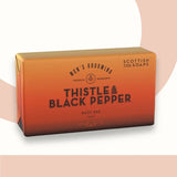Scottish Fine Soaps Men's Thistle &amp; Black Pepper Body Bar 220g