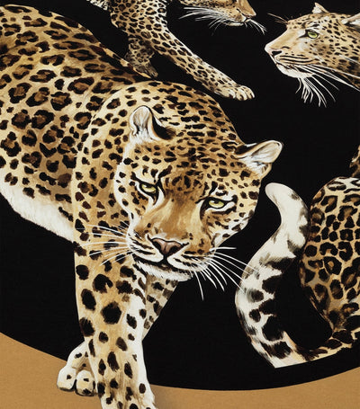 Harrods Seiden-Woll-Leopardenmuster-Decke 140 cm x 180 cm - Online kaufen bei McGrocer