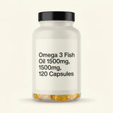 Holland & Barrett Omega 3 Fish Oil 1500mg 120 Capsules, imported from the UK
