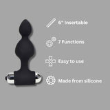 Loving Joy vibrating anal beads 10 functions - British product