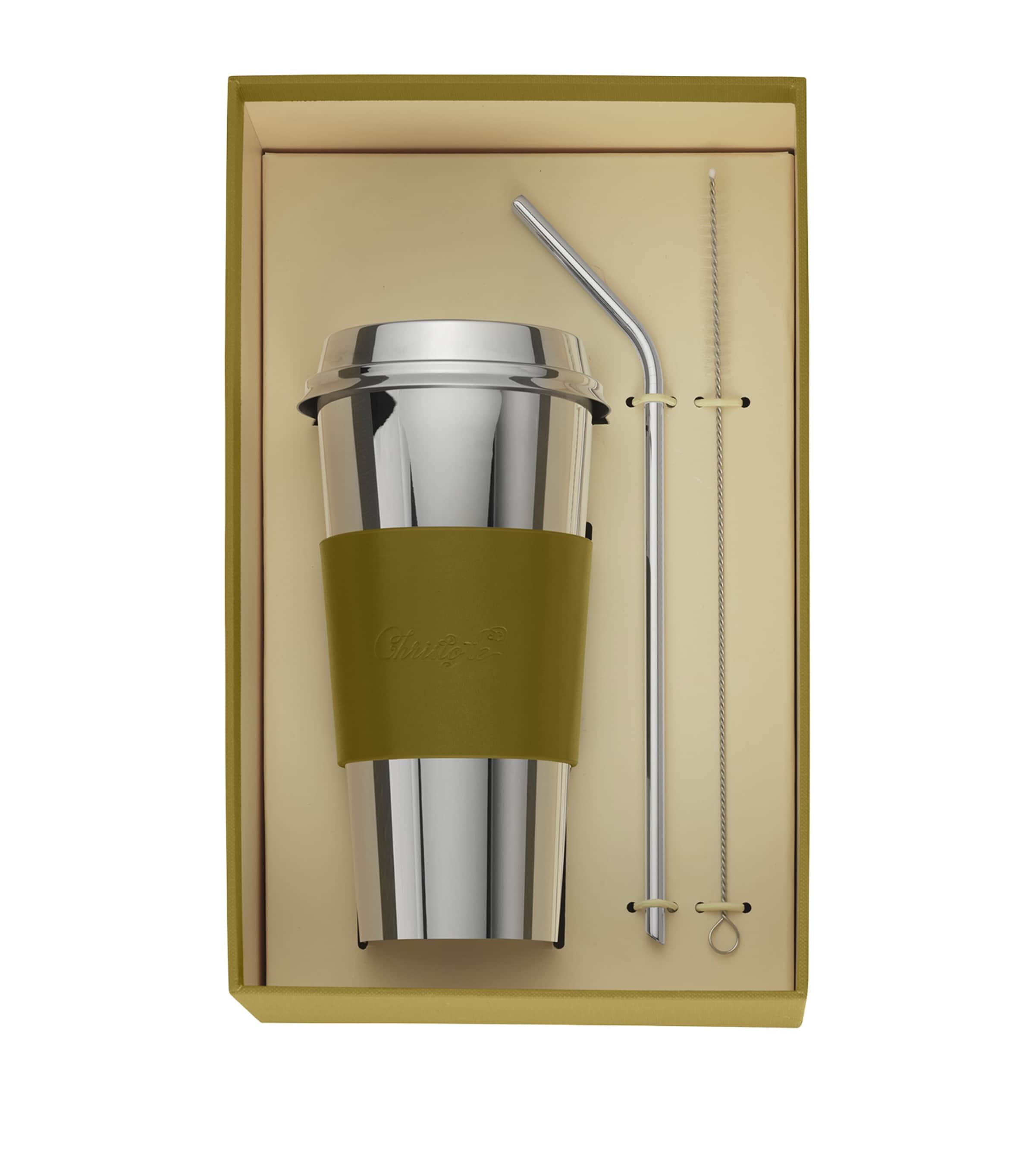 Christofle Objets Miroir travel cup 450ml - British product