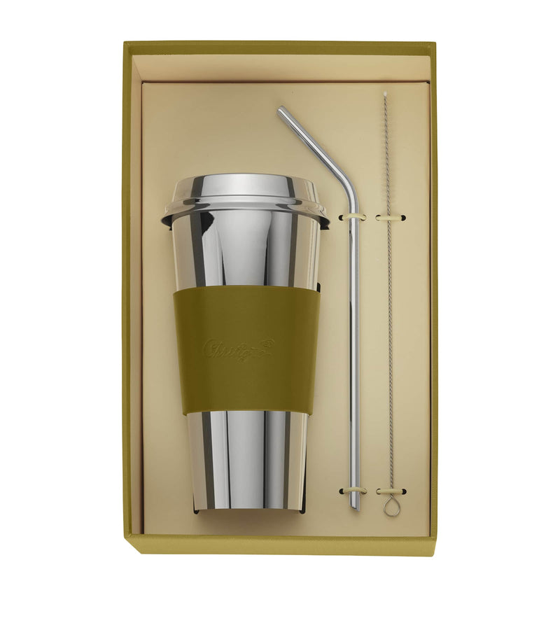 Christofle Objets Miroir travel cup 450ml - British product