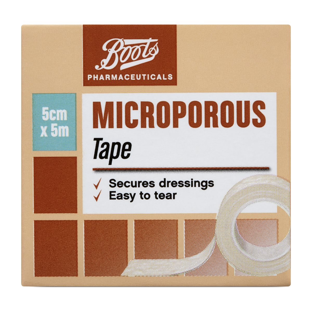 Boots Microporous Surgical Tape 5cm x 5m GOODS Boots   