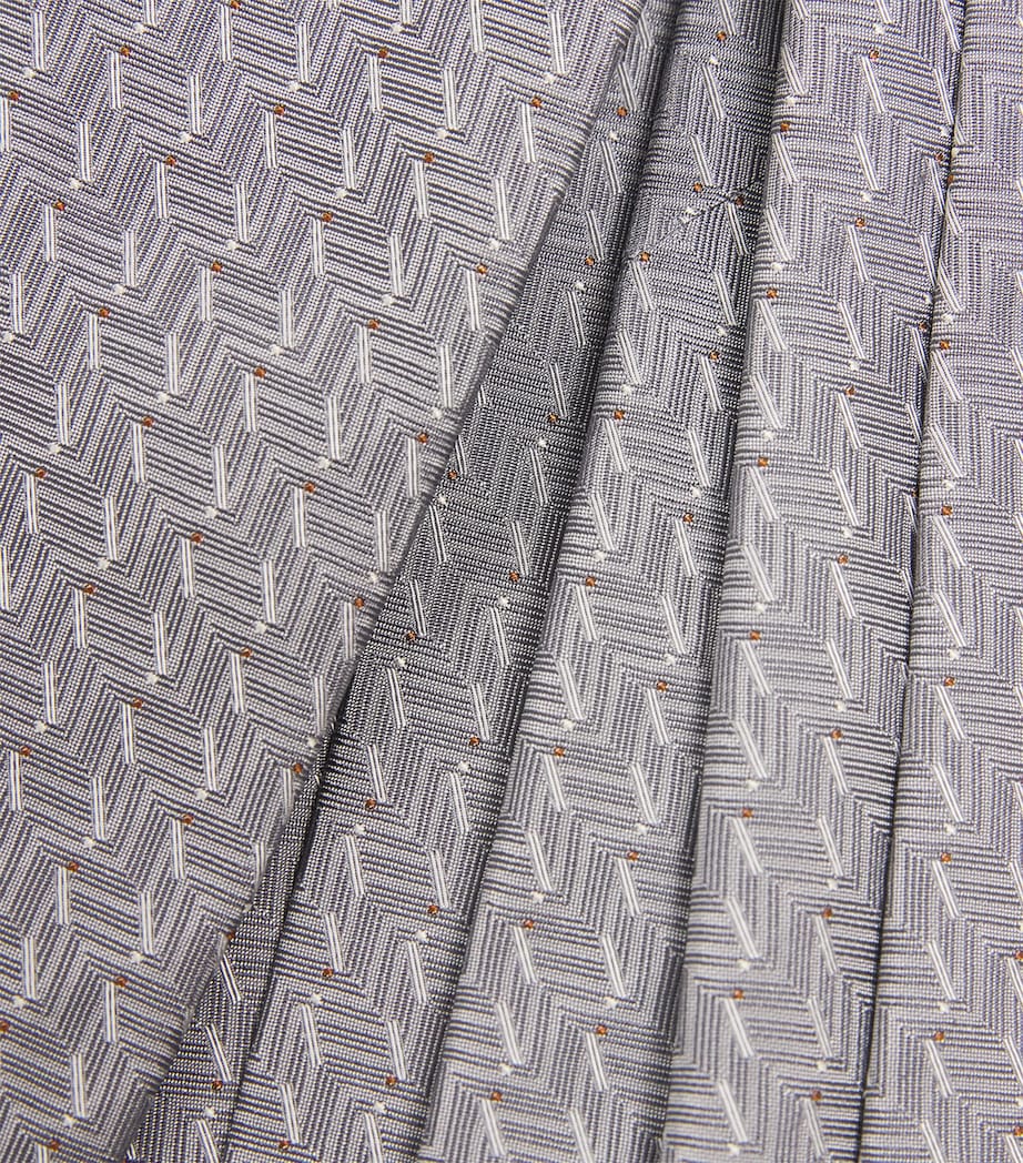 Emporio Armani tie jacquard 8cm width - British product