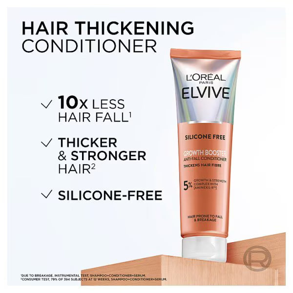 L'Oréal Paris Growth Booster Thickening Conditioner 150ml, UK version