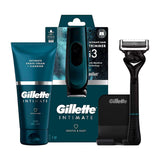 Gillette Intimate Trimmer Starter Set with Razor, Shave Cream and Cleanser GOODS Boots   