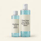 Soap & Glory face wash bundle with niacinamide tonic (British brand)