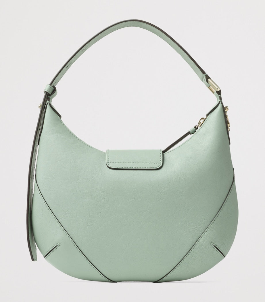 Jimmy Choo Small Bar leather shoulder bag (British brand)