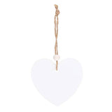 Something Different heart hanging sign reversible text, imported from the UK