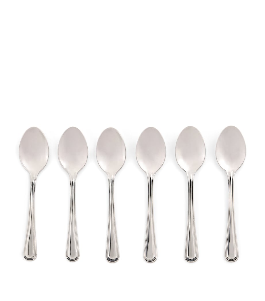 Harrods set of 6 stainless steel teaspoons, UK version
