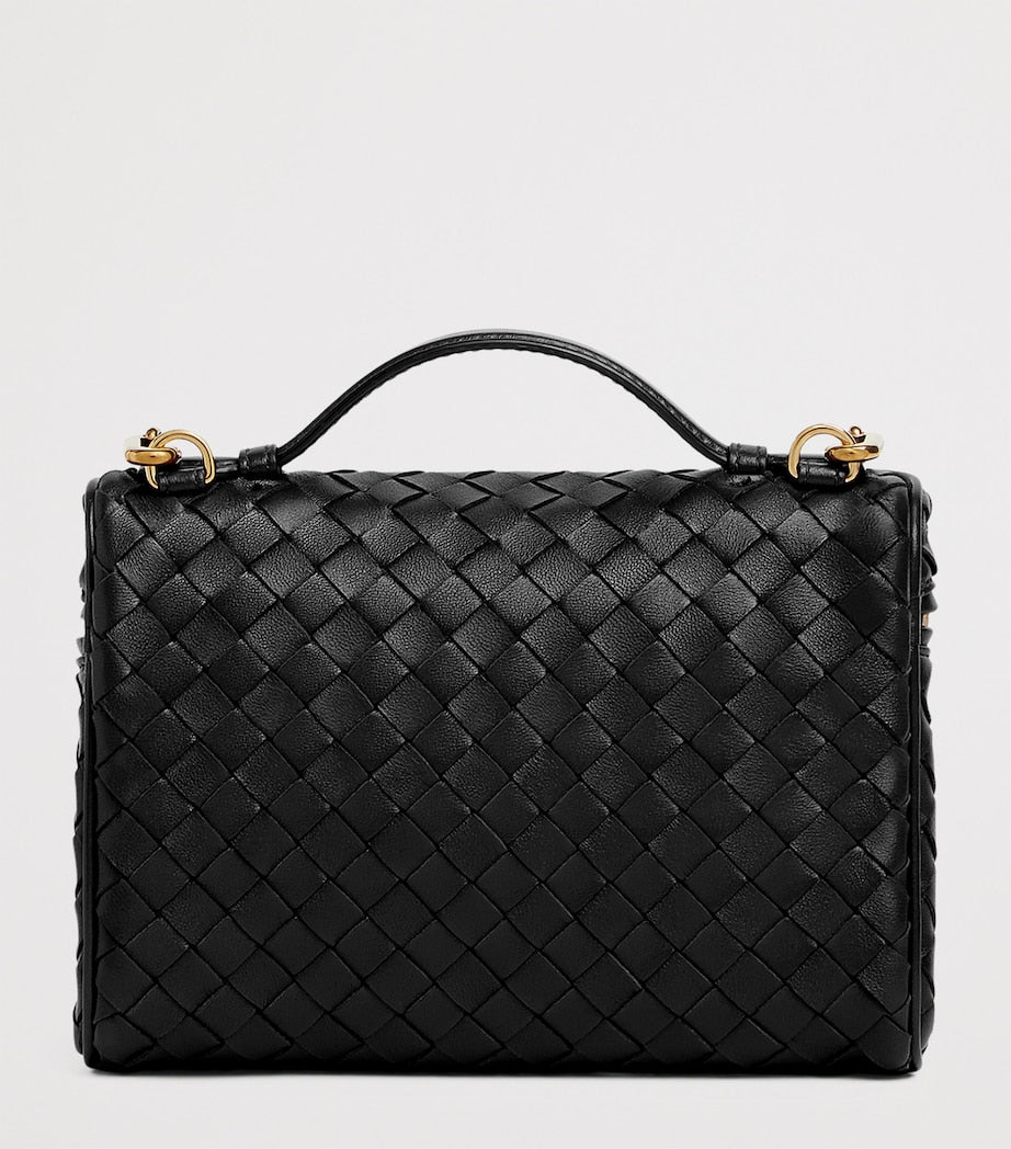 Bottega Veneta small leather soft vanity case H14cm W19cm D3cm (British brand)