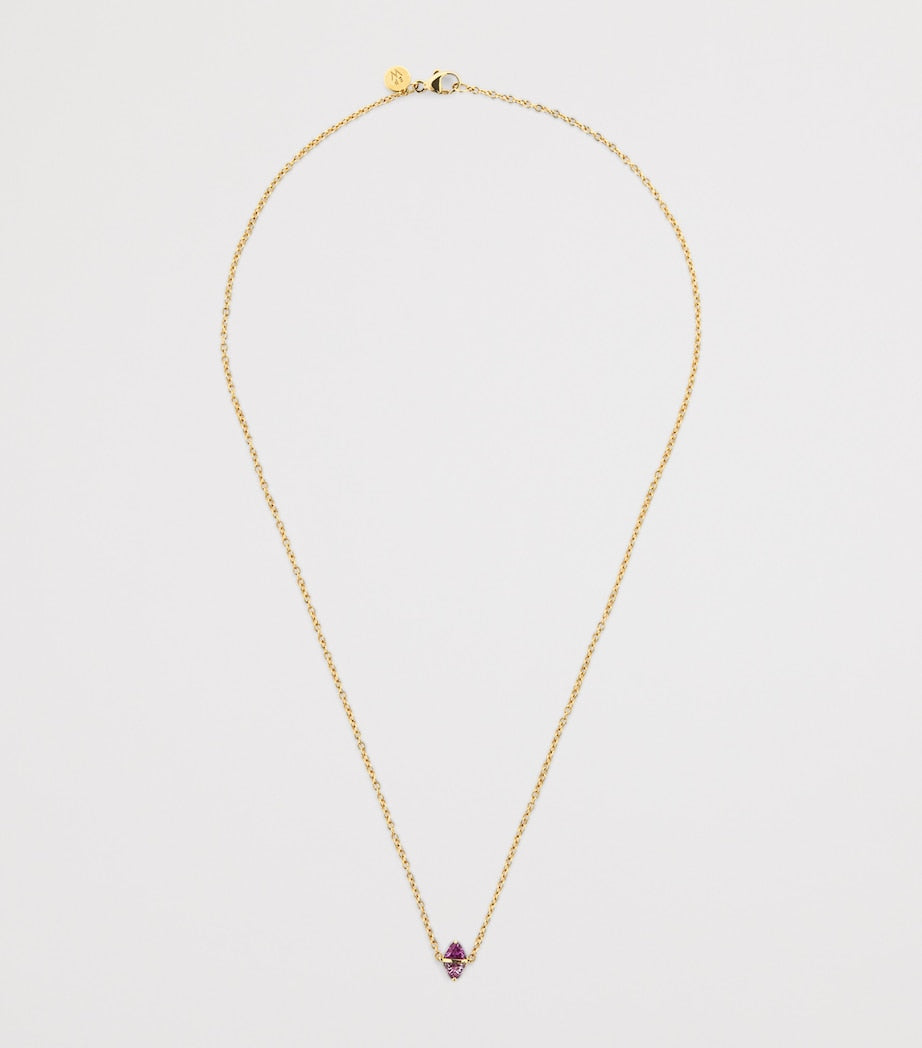 Emily P. Wheeler pink sapphire necklace - British product