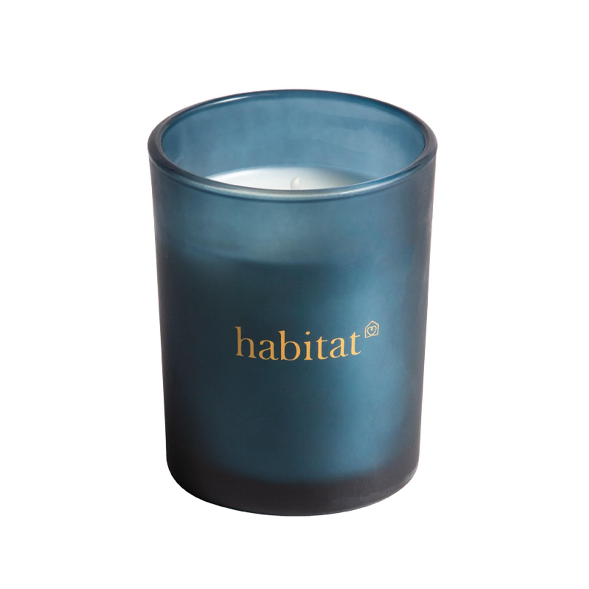 Habitat Amber & Sandalwood Mini Votive Candle GOODS Sainsburys   