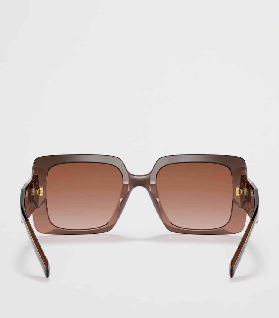 Versace acetate square gradient sunglasses, imported from the UK