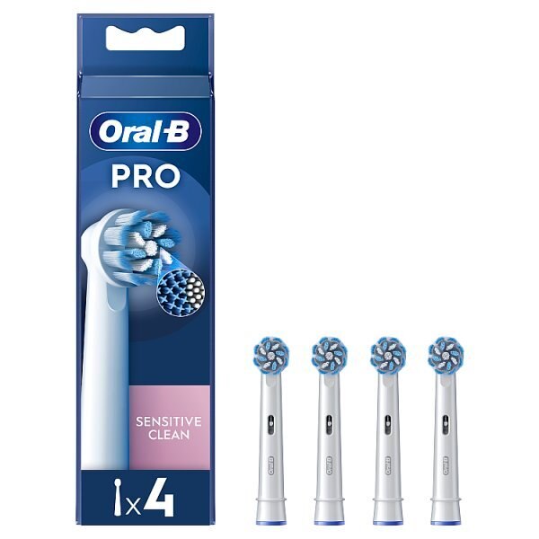 Oral-B Pro Sensitive Clean Toothbrush Heads 4 Counts