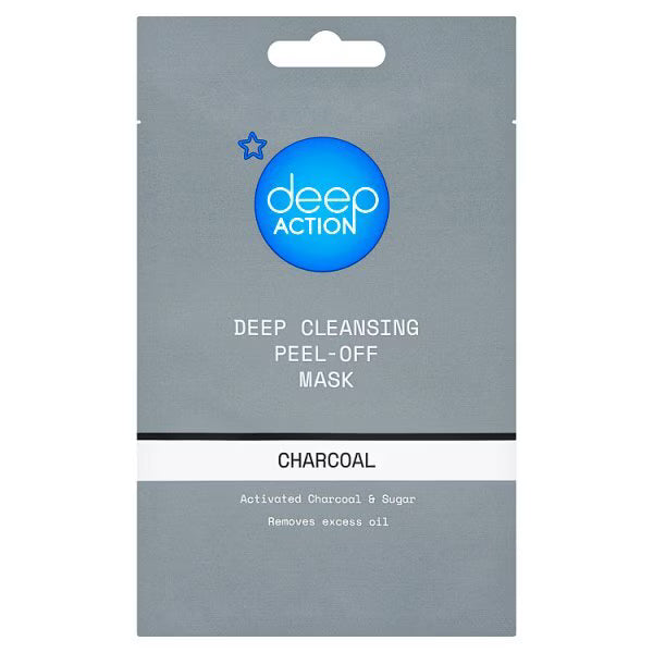 Deep Action Peel Off Face Mask Charcoal 10ml - British product