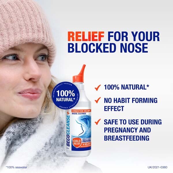 Becocleanse Congestion Relief  Nasal Spray GOODS Superdrug   