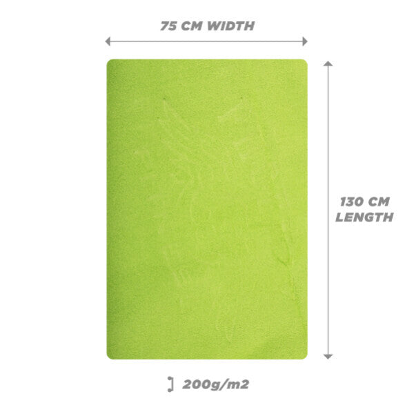 Phoenix Fitness antibacterial microfiber gym towel large - British product